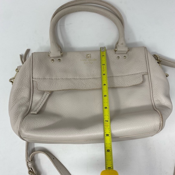 Kate Spade Grant Park Alida Shoulder Tote Wkru2640 In Moussfrost Taupe - Picture 12 of 16